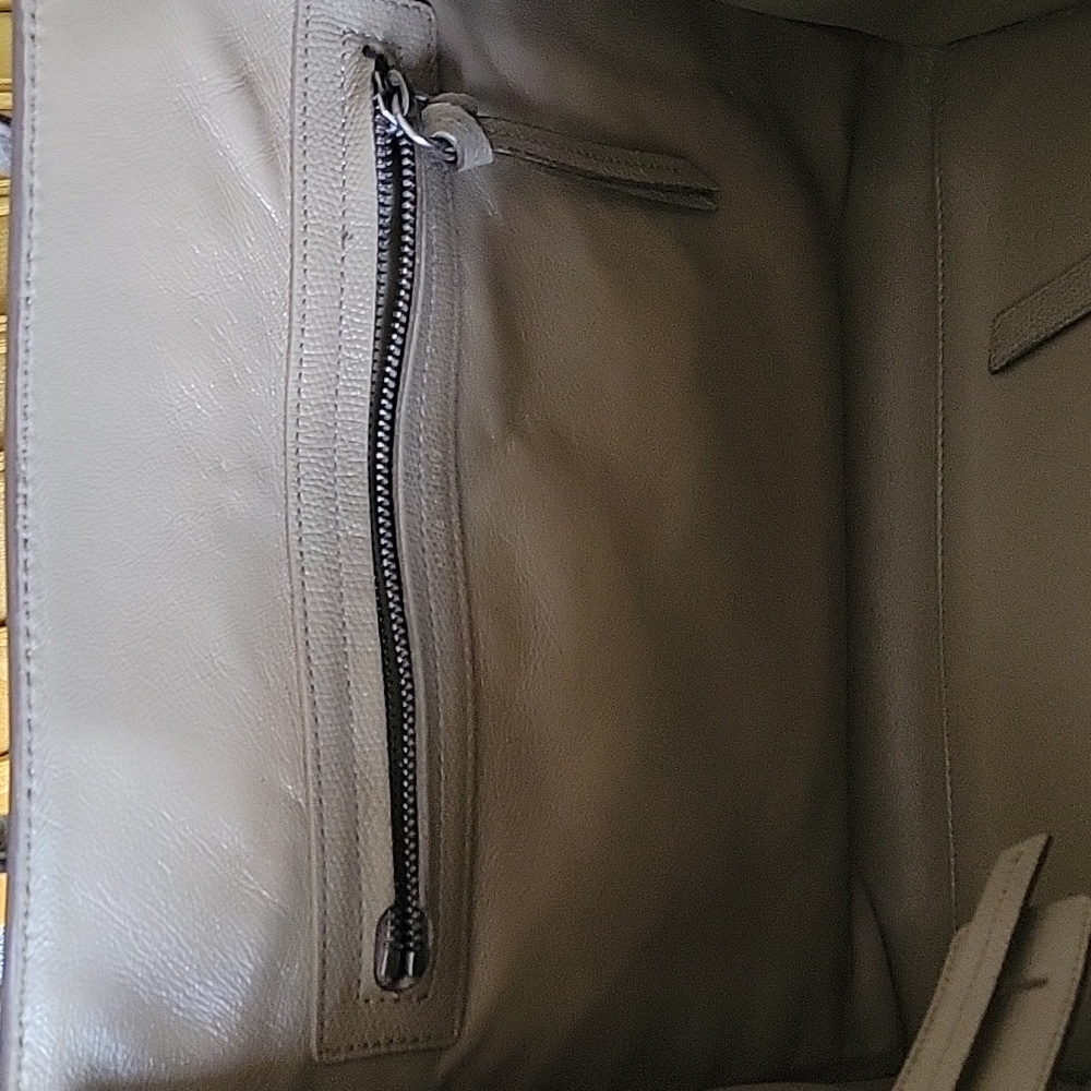 Celine Medium Phantom Beige/Tan Leather Tote - Picture 7 of 11